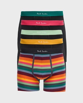 Men's 5-Pack Organic Cotton Boxer Briefs