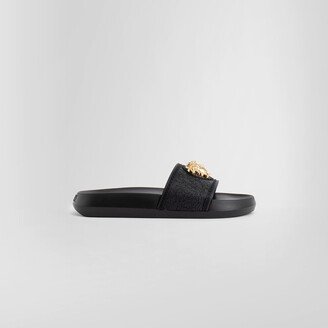 Woman Black Slides-AB