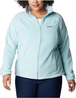 Plus Size Benton Springs Full Zip (Aqua Haze) Women's Coat