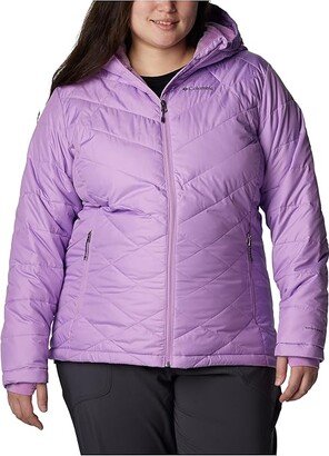 Plus Size Heavenly Hooded Jacket (Gumdrop) Women's Coat