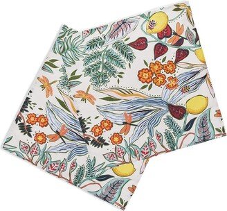 Botanical napkin set