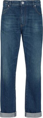 Vintage Straight-Leg Jeans