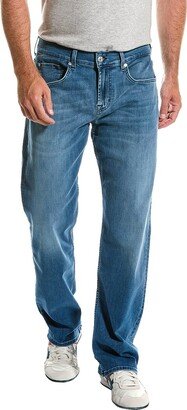 Austyn Mid Blue Relaxed Straight Jean