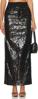 Venning Sequin Maxi Skirt