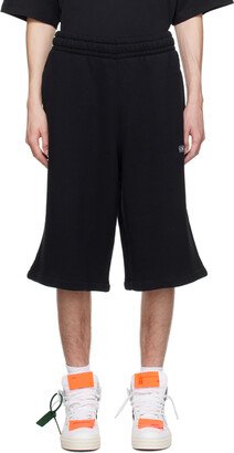 Black Blocks Book Sweat Shorts