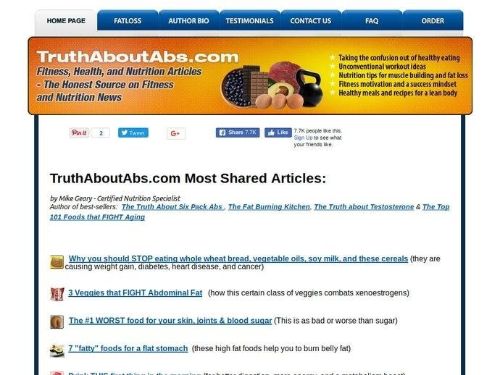 Truthaboutabs Promo Codes & Coupons
