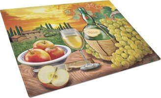 PRS4027LCB Soave, Apple, Wine & Cheese Glass Cutting Board