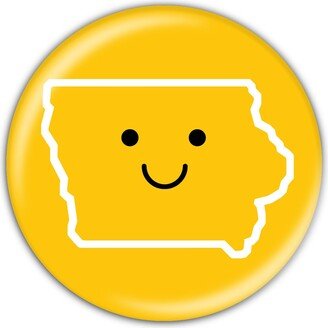 Smiley Face Iowa Coaster