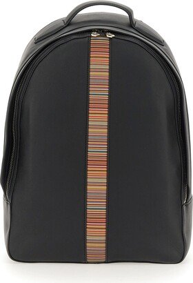 Signature Stripe Backpack-AA