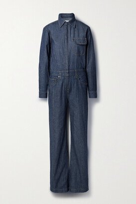 Net Sustain Boyfriend Denim Jumpsuit - Blue