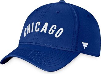 Men's Branded Royal Chicago Cubs Cooperstown Core Flex Hat
