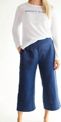 HIHO Mellow Capri Pants In Night Sky