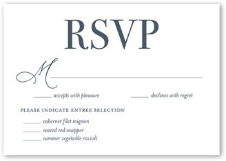 Rsvp Cards: Modern Photo Wedding Response Card, White, Matte, Signature Smooth Cardstock, Square