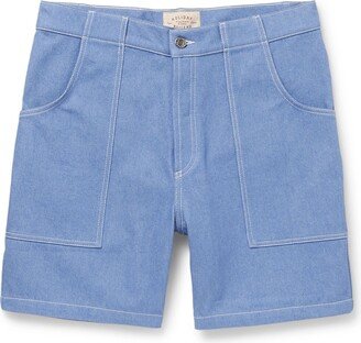 Denim Shorts Blue-AU