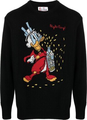 x Disney Scrooge jacquard crew-neck jumper