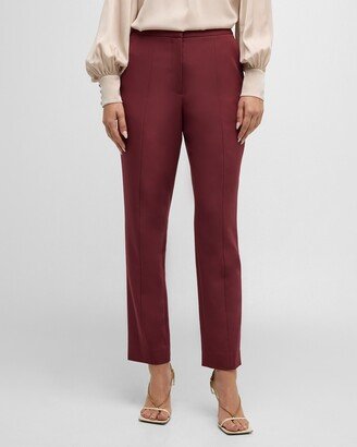 The Tate Cropped Straight-Leg Trousers