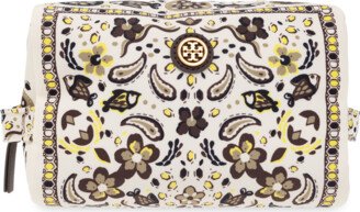 Printed Wash Bag - Cream