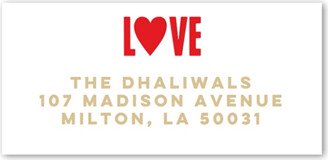 Address Labels: Fun Slope Address Label, White, Address Label, Matte