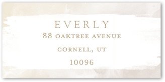 Address Labels: Watercolor Cross Girl Address Label, White, Address Label, Matte