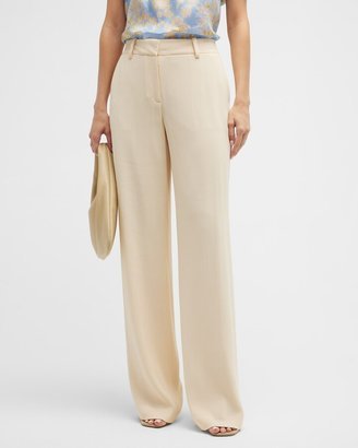 Sullivan Wide-Leg Wool Pants