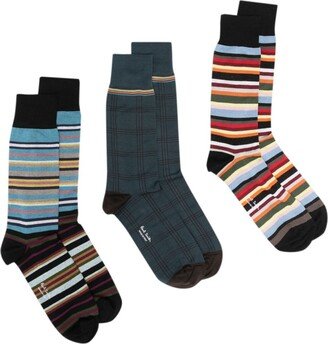 Men Sock 3 Pack Black