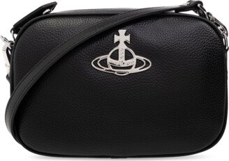 ‘Anna’ Shoulder Bag - Black-AB