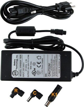 90W AC Adapter - For Notebook - 90W - 4.7A - 19V DC