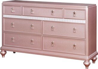 Coleman 7 Drawer Dresser Rose Gold - HOMES: Inside + Out