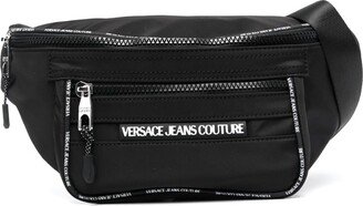 Logo-Embossed Zip-Fastening Belt Bag