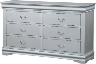 Louis Philippe Iii Dresser Platinum Finish