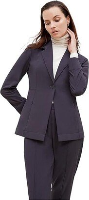 M.M.LaFleur Moreland Jacket - Origami Suiting (Cool Charcoal) Women's Clothing