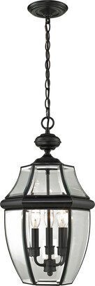 Artistic Home & Lighting Ashford 3-Light Outdoor Pendant-AB