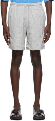 Grey Cotton Jersey Shorts