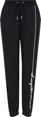 Logo-Embroidered Track Pants-BG