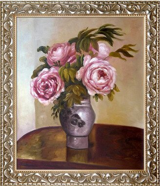 Overstock Art Bouquet Of Pink Peonies By Camille Pissarro