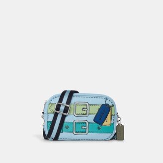 Jamie Camera Bag With Trompe L'oeil Print