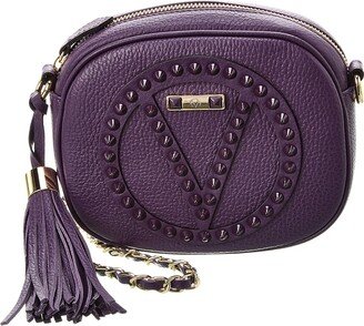 Valentino By Mario Valentino Nina Rock Leather Crossbody-AA