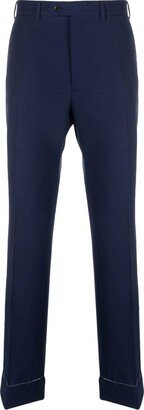 Cuffed-Hem Tailored Trousers