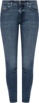 Slandy Logo Deatiled Skinny Jeans