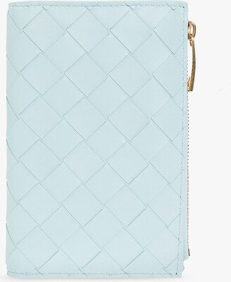 Leather Wallet Light - Blue-AB