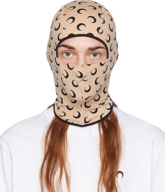 Beige All Over Moon Balaclava