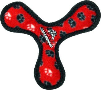 Tuffy Jr Boomerang Red Paw, Dog Toy