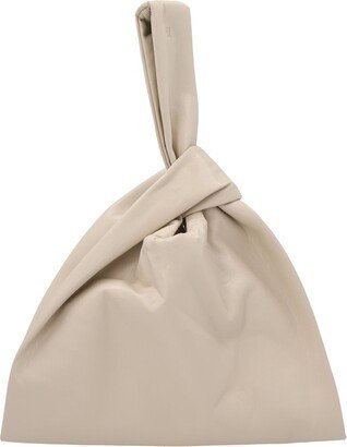 Knot-Detailed Top Handle Bag-AB