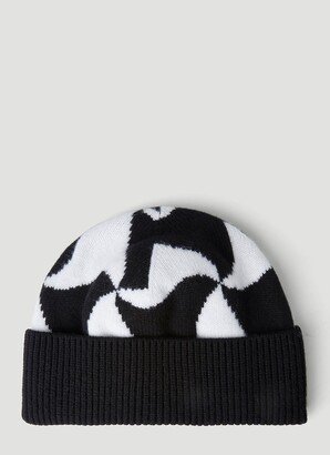 Two-Toned Knitted Beanie