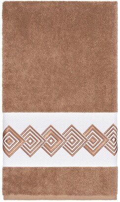 Noah Embellished Bath Towel - Latte