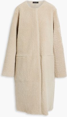 Tula reversible shearling coat