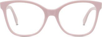 Fendi Eyewear Square Frame Glasses-AM