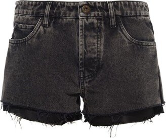 Freyd-Edge Denim Shorts