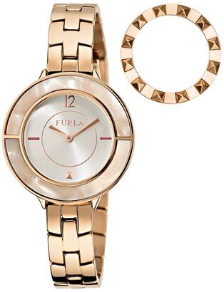 Women's Club Silver Dial Stainless Steel Watch