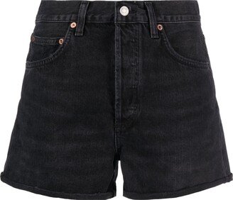 Dee high-rise denim shorts